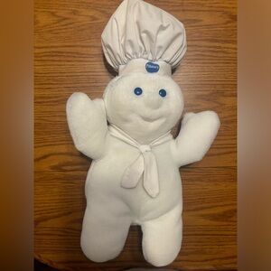 1990s Pillsbury Doughboy Stuffed Animal